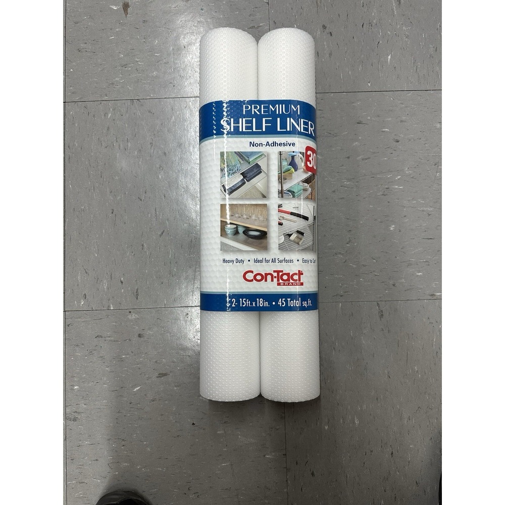 Con-Tact Brand Premium Shelf and Drawer Liner, 2-Pack